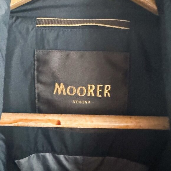 Moorer Black Nylon Dawn Filled Quiet Luxury Jacket M/40" Chest - Picture 3 of 7